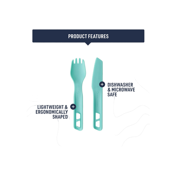 Passage Cutlery Set - [2 Piece] - Blue