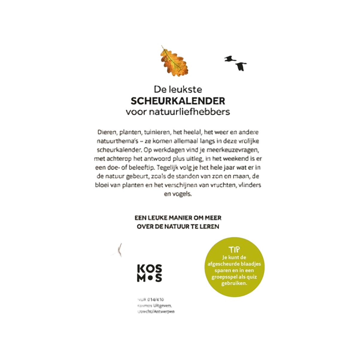 Uitg. Kosmos Natuurscheurkalender 2023