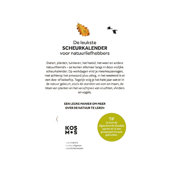 Uitg. Kosmos Natuurscheurkalender 2023