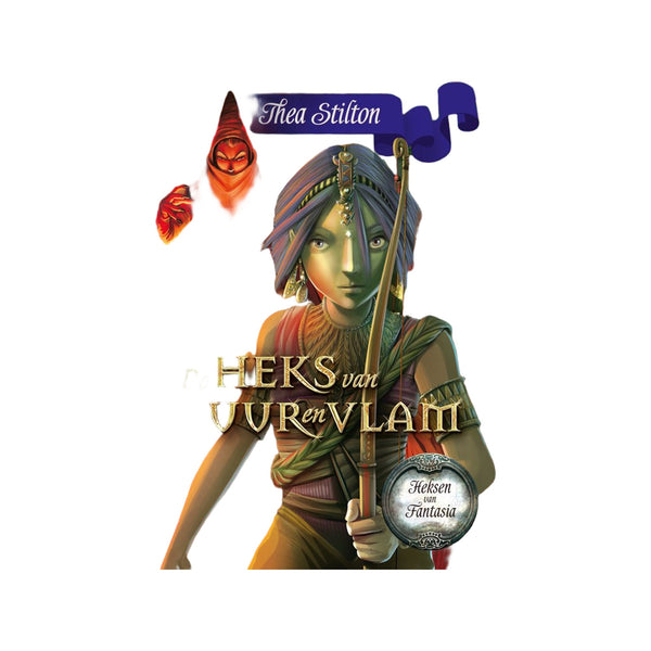 Boek De heks van vuur en vlam - Stilton