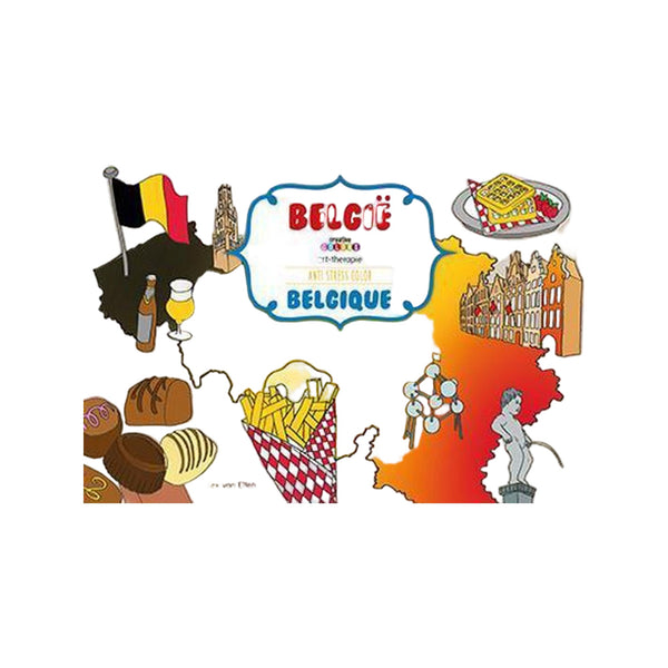 België A3 kleurboek