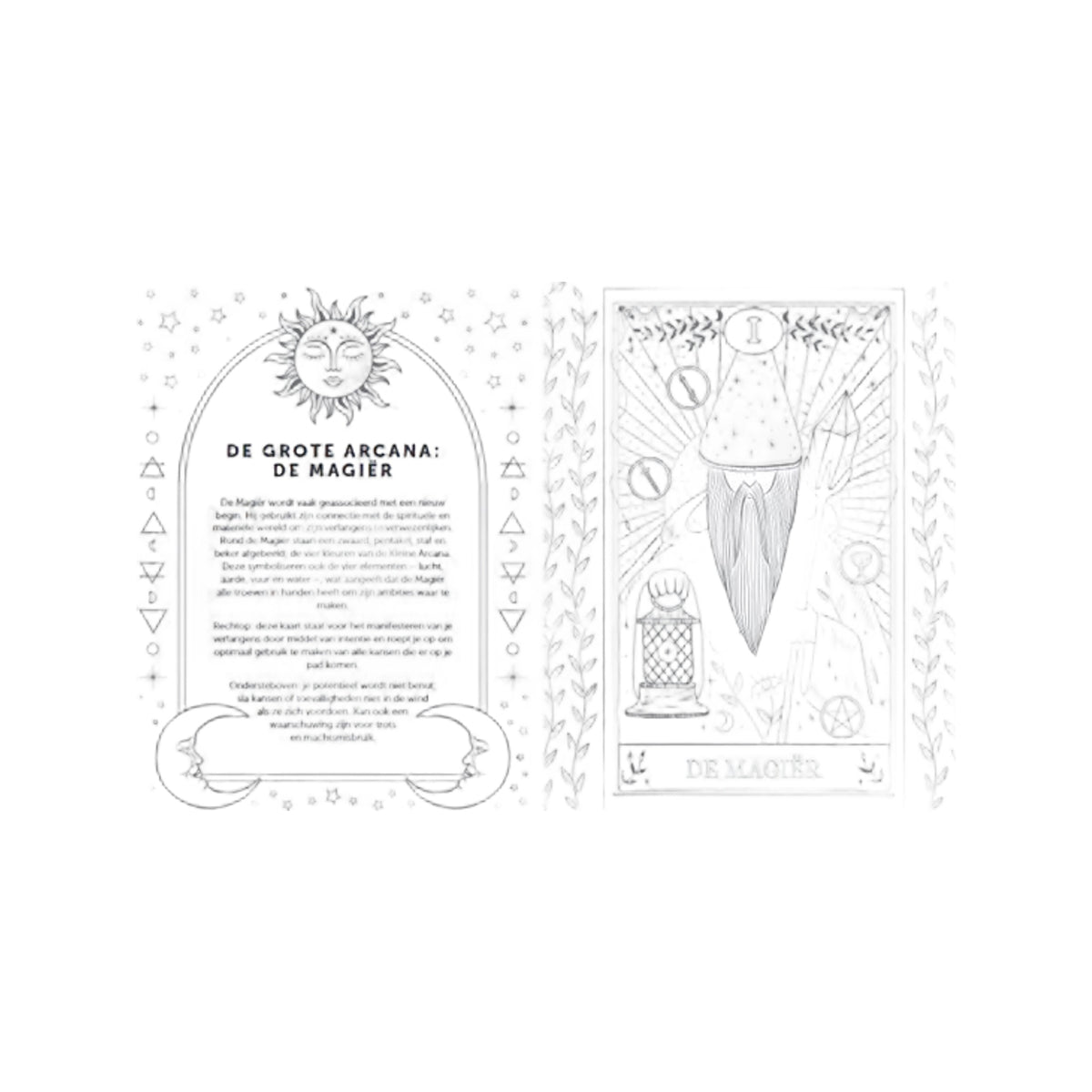 Tarot kleurboek