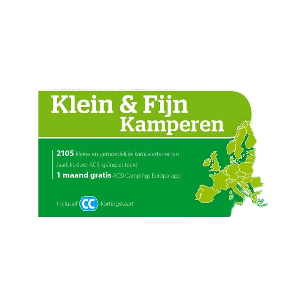 ACSI Klein & Fijn Kamperen gids 2026