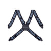 Oakley Factory Suspenders bretels zwart met logo print voor winter sportkleding