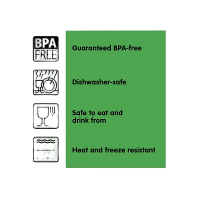 Sunware Sigma home Food to go drinkbeker Dino groen