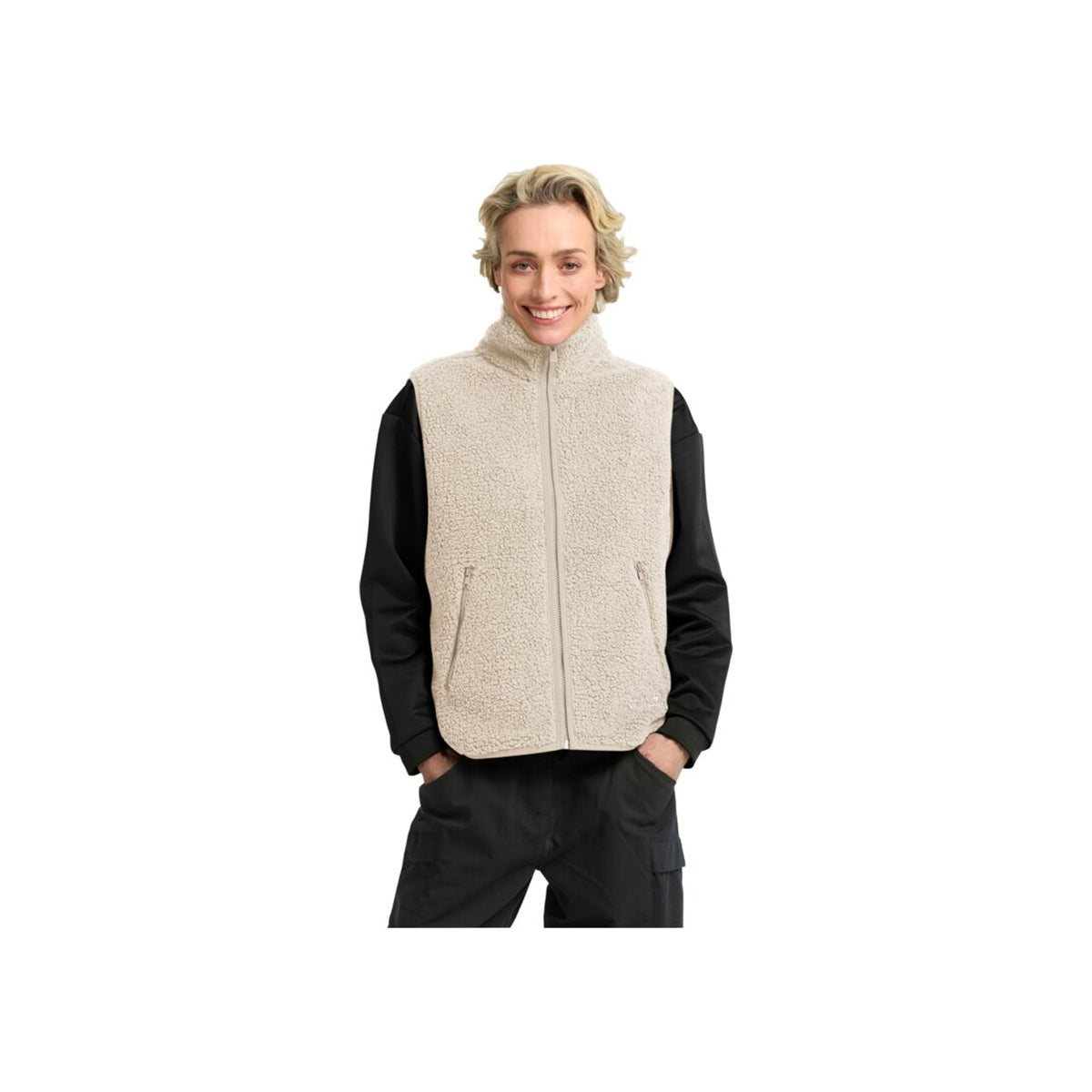 Jack Wolfskin High Curl Vest W — Dark Navy
