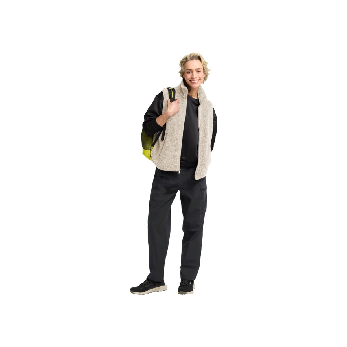 Jack Wolfskin High Curl Vest W — Oyster