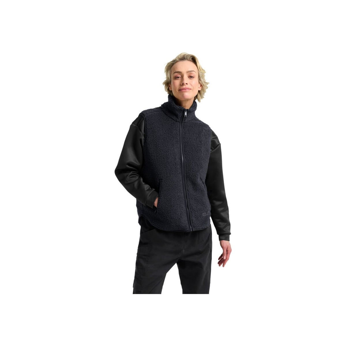 Jack Wolfskin High Curl Vest W — Oyster