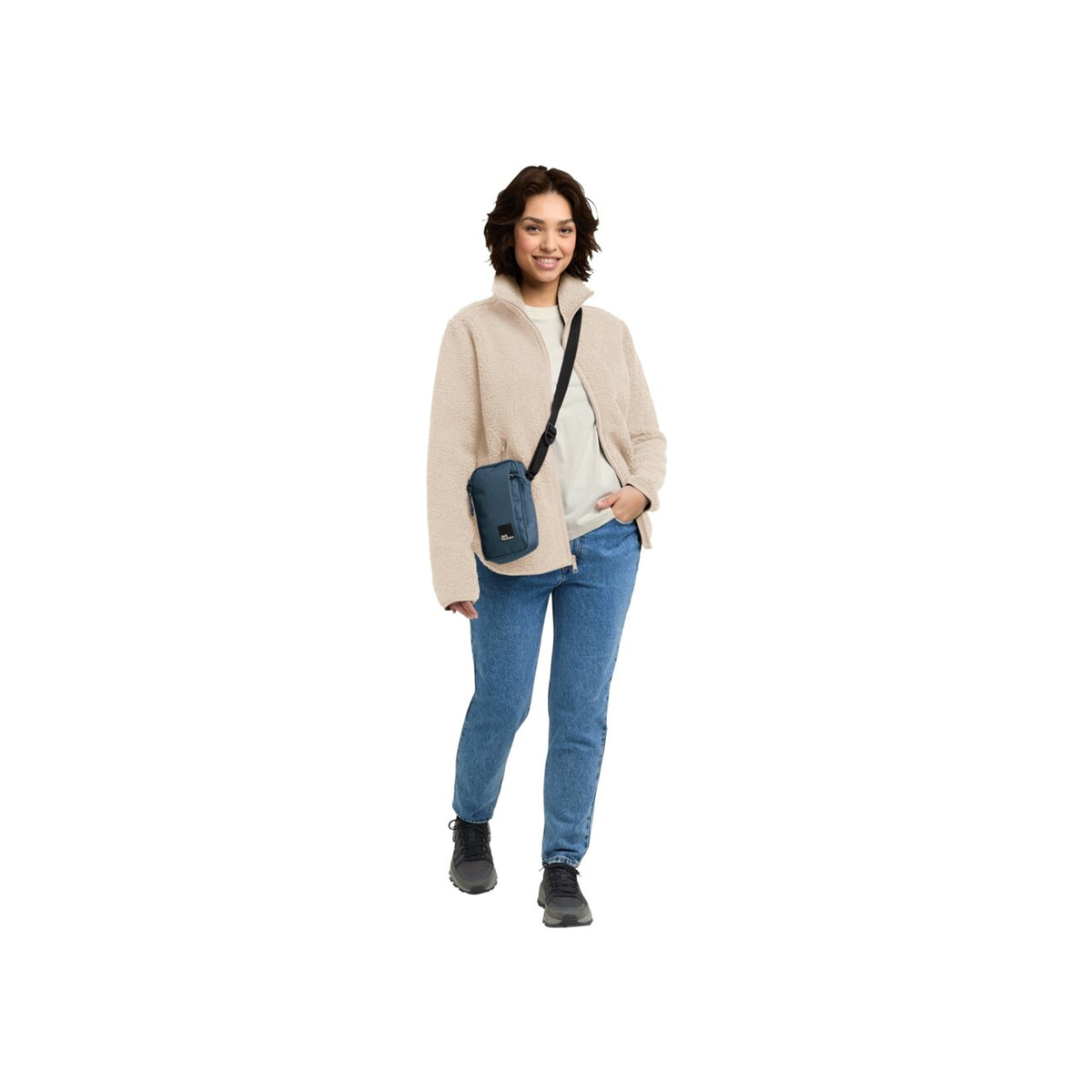 Jack Wolfskin High Curl Jkt W — Oyster