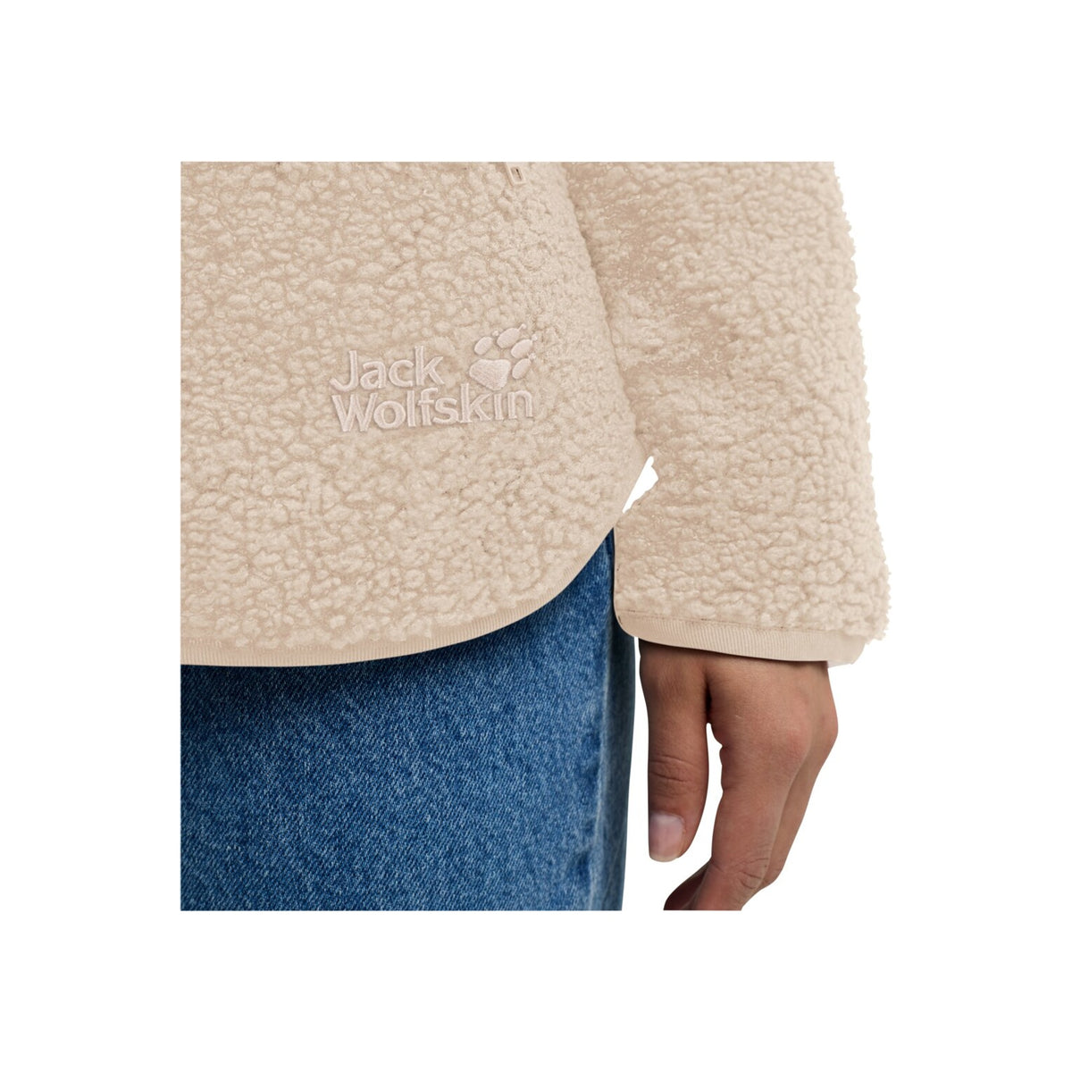 Jack Wolfskin High Curl Jkt W — Oyster