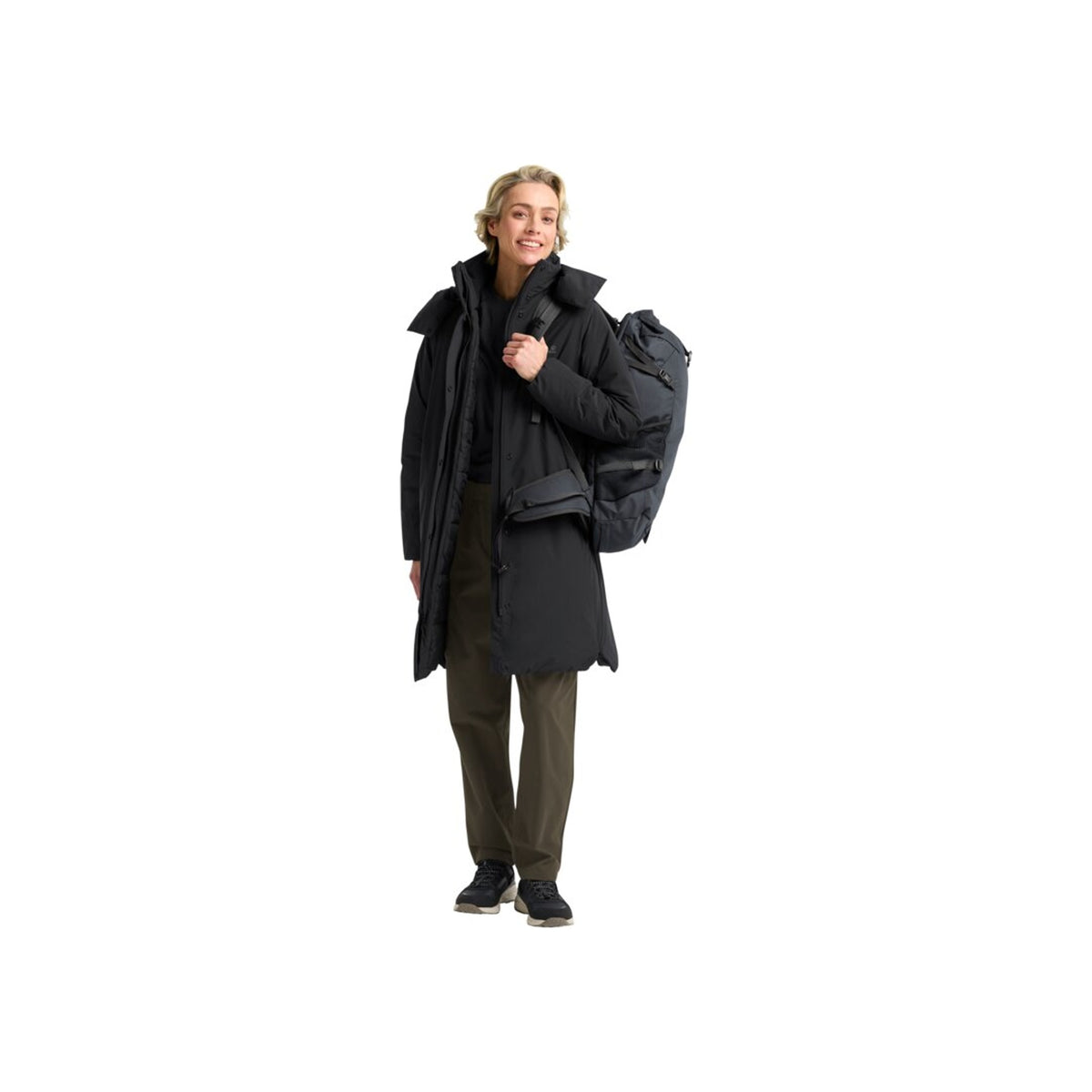 Jack Wolfskin Frost Haven Coat W — Black
