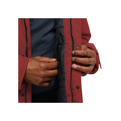 Jack Wolfskin Canyon Shield Parka M — Merlot