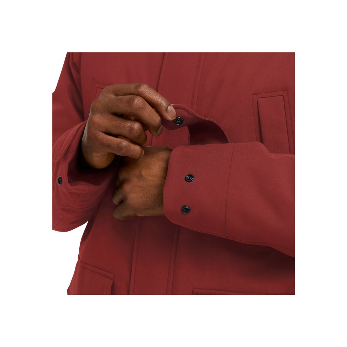Jack Wolfskin Canyon Shield Parka M — Merlot