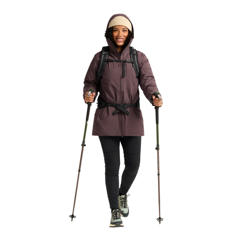Jack Wolfskin Icecape 2L Down Ins Jkt W Rds — Slate Green