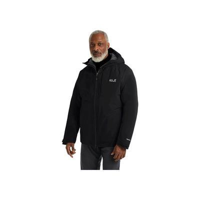 Jack Wolfskin Icecape 2L Down Ins Jkt M Rds — Black