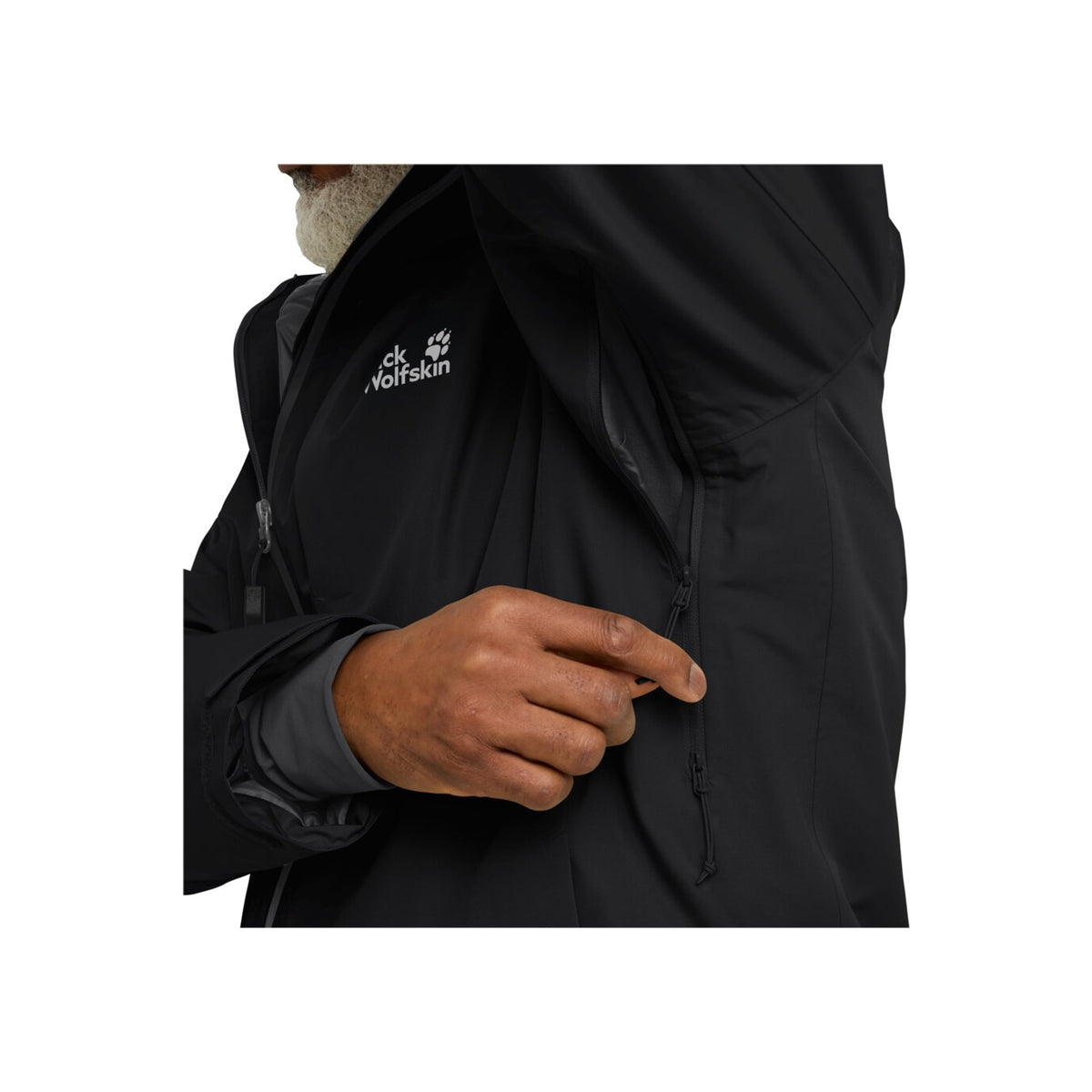 Jack Wolfskin Icecape 2L Down Ins Jkt M Rds — Black