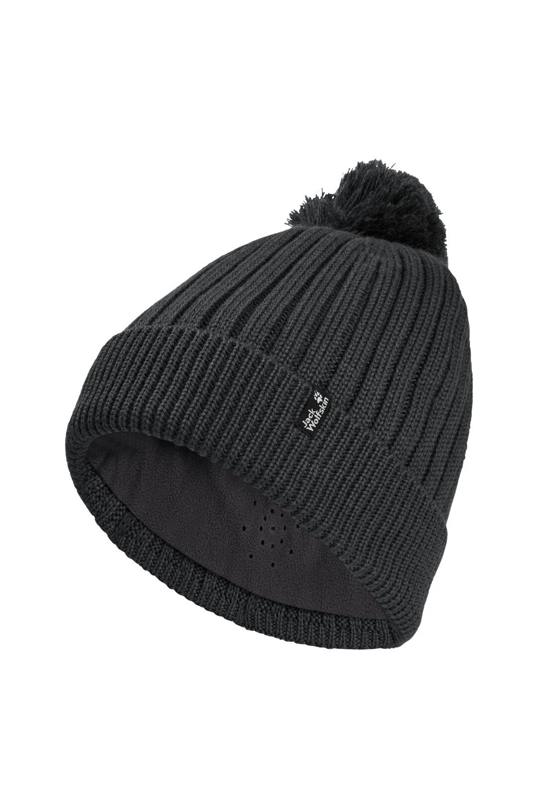 Jack Wolfskin Pom Pom Beanie — Sheer Plum