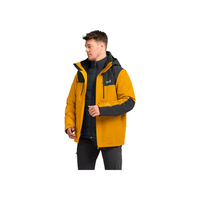 Jack Wolfskin Jasper Pro 3In1 Jkt M — Burly Yellow Jw