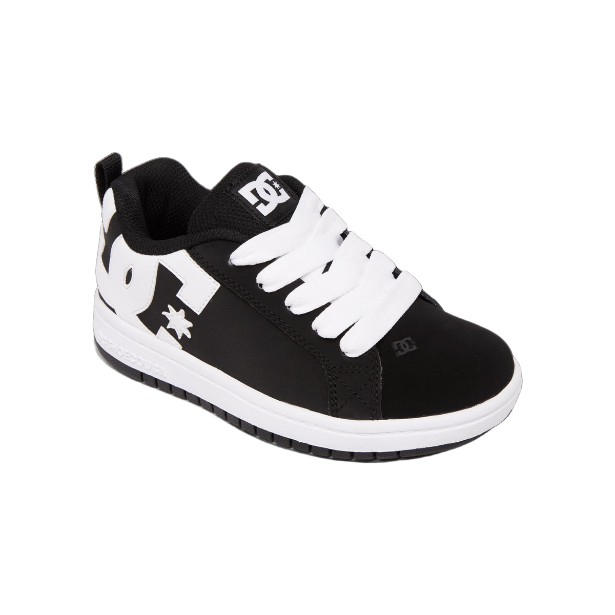 Shoes COURT GRAFFIK — BLACK/WHITE
