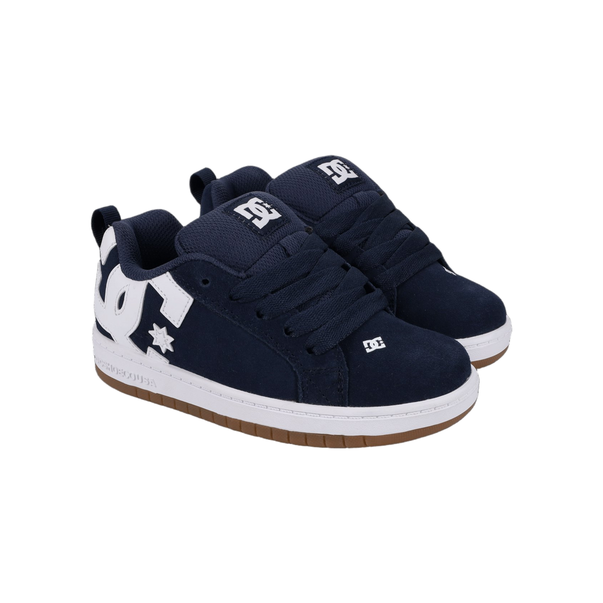Shoes COURT GRAFFIK — Navy/White/Gum