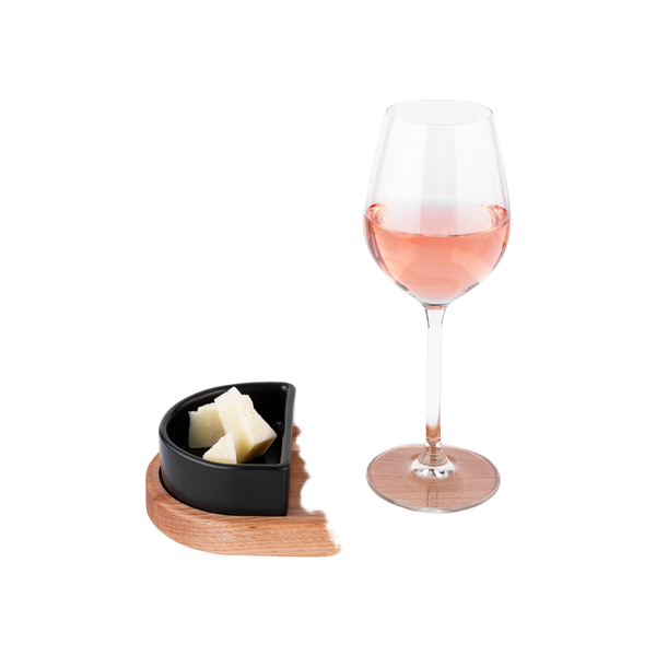Bowls and Dishes Halfrond Borrelbakje 10x7cm Zwart