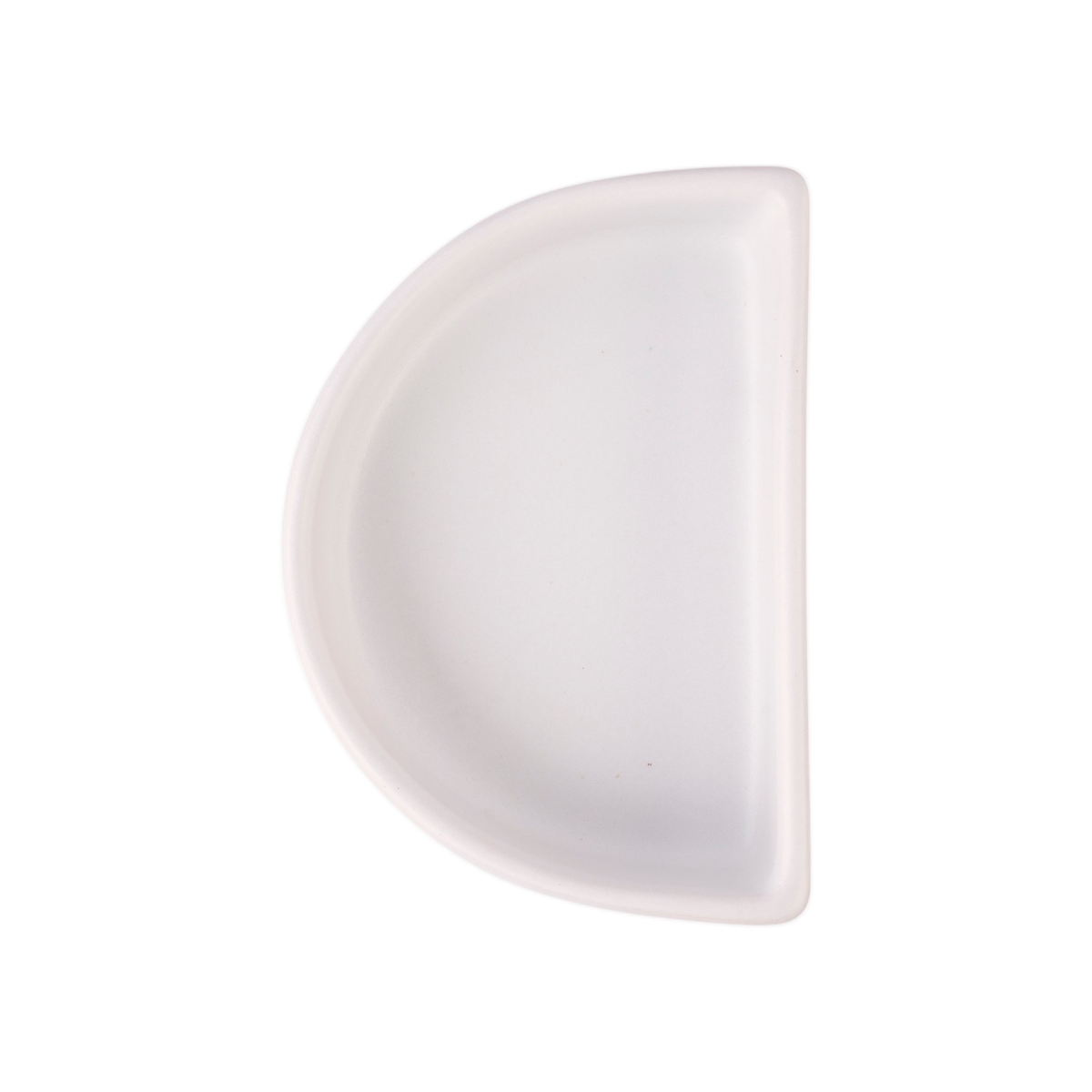 Bowls and Dishes Halfrond Borrelbakje 12x9cm Wit