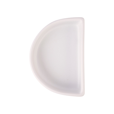 Bowls and Dishes Halfrond Borrelbakje 12x9cm Wit