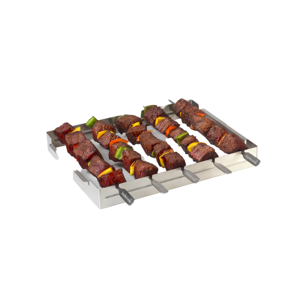 Barbecook brochettehouder uit rvs voor 5 stuks