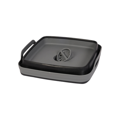 Campguru Collapsible basin with water outlet