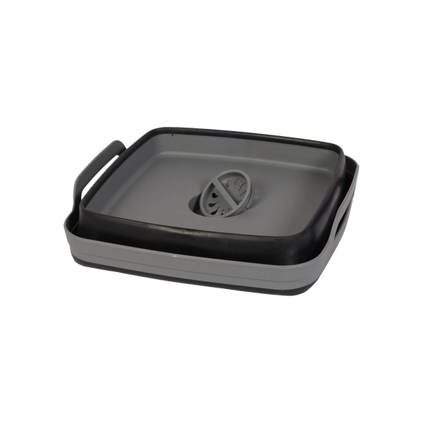 Campguru Collapsible basin with water outlet