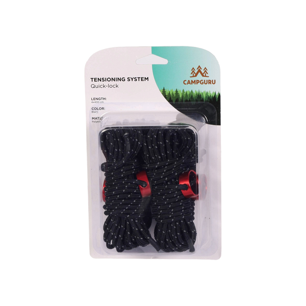 Campguru Tent ring set van 4 met scheerlijn