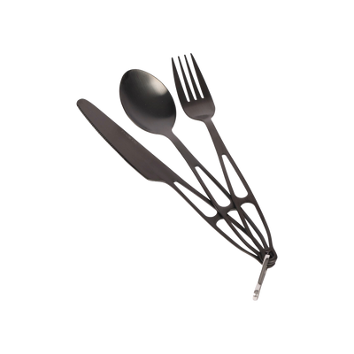 Campguru 3-piece cutlery set SS