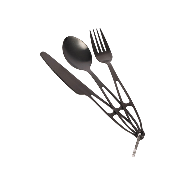 Campguru 3-piece cutlery set SS