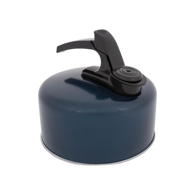 Highlander Large Alu Whistling Kettle Dark Navy