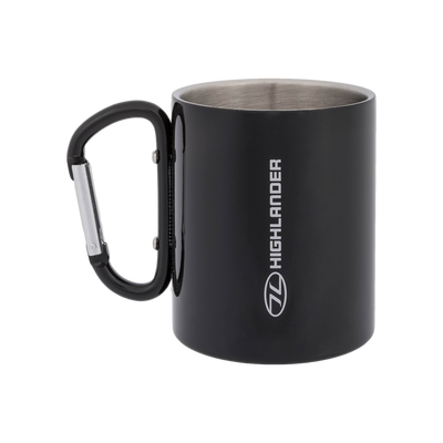 Highlander 300Ml Karabiner Cup Black