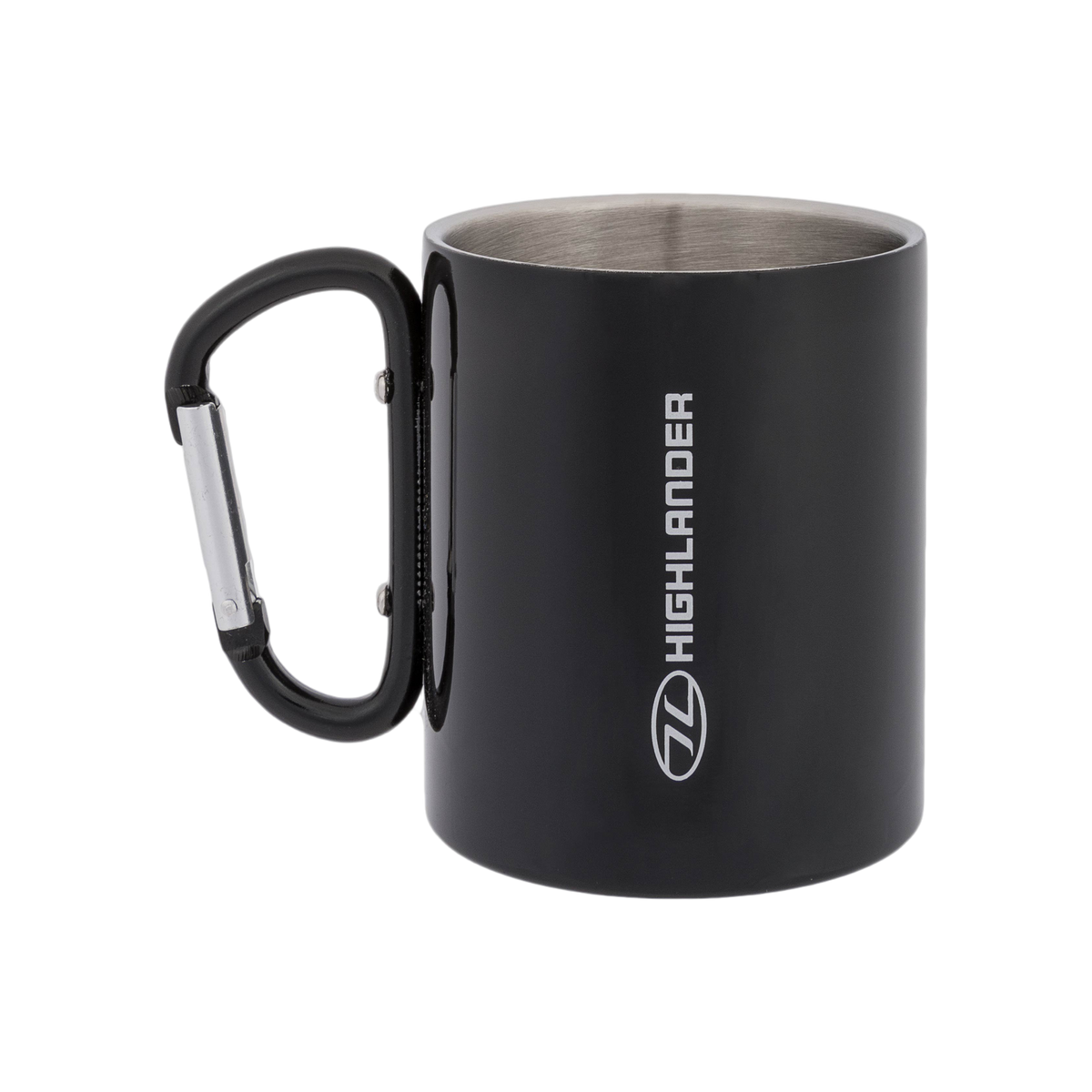 Highlander 300Ml Karabiner Cup Black