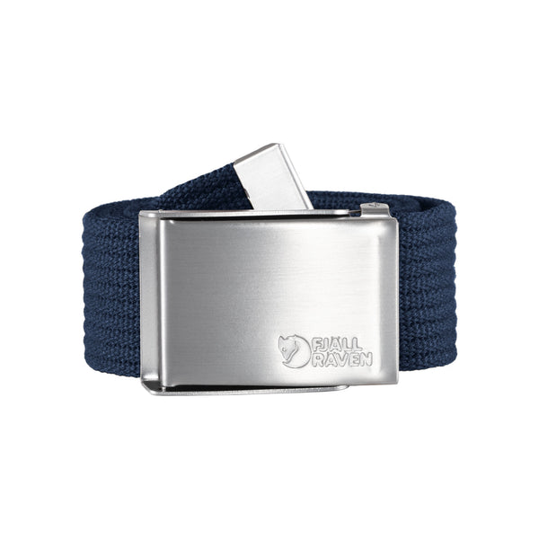 Fjällräven Canvas Riem met Metalen Gesp - Marineblauw Outdoorriem