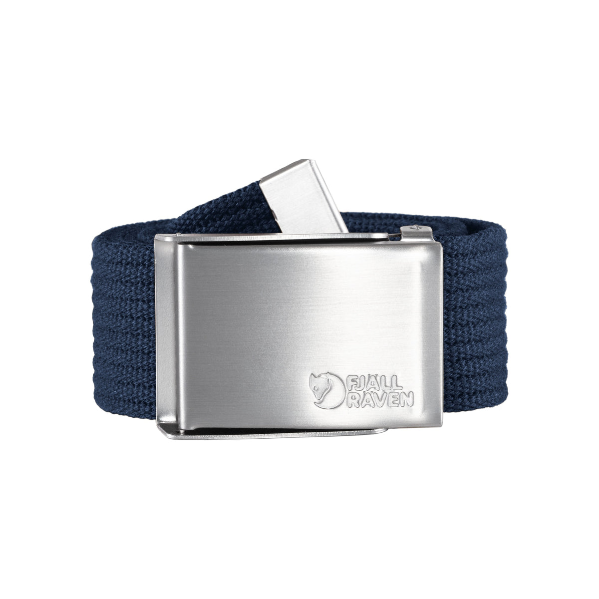 Fjällräven Canvas Riem met Metalen Gesp - Marineblauw Outdoorriem