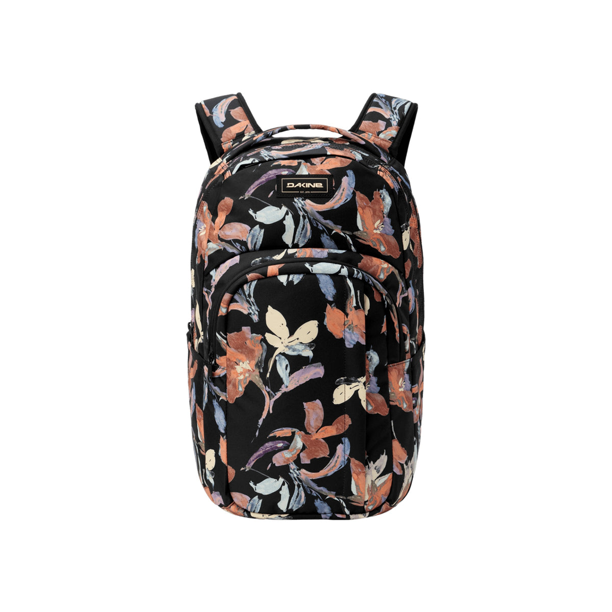 Dakine rugzak met bloemenprint in zwart, roze en beige tinten