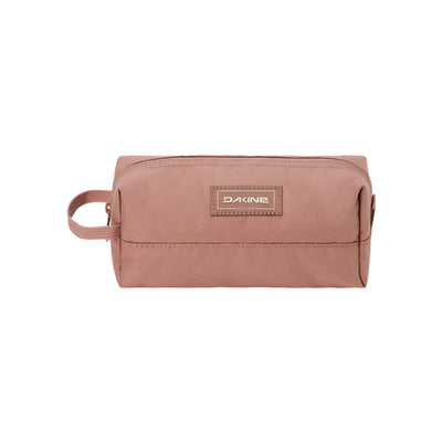 Dakine Accessory Case toilettas in roze met logo en handvat voor opbergen van make-up en accessoires