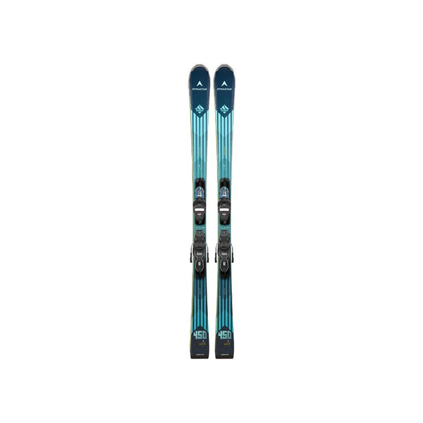 Atomic Vantage 75 C dames all-mountain ski's met bindingen - blauw - frontaanzicht
