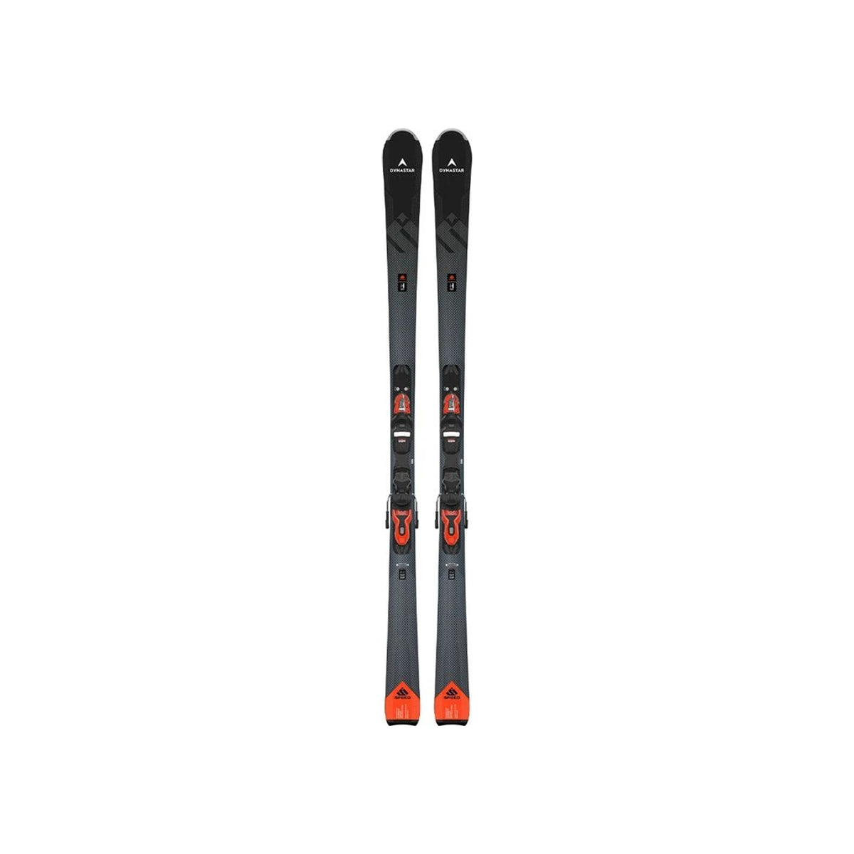 Atomic Vantage 75 C all-mountain ski's met bindingen - zwart/grijs/oranje heren piste ski's