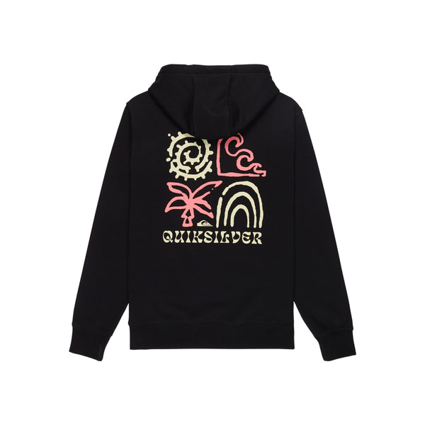 Quiksilver Screen Hoody Fr — Black