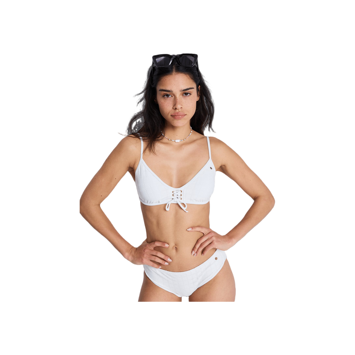 Roxy Island Bralette — Coconut Milk