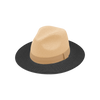 360Five Hoed Tyler — Black/Camel