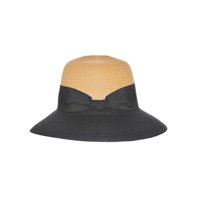 360Five Hoed Nina — Black/Camel