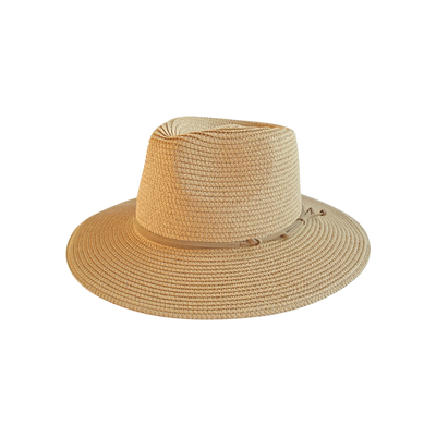 360Five Hoed Gemma — Ivory/Black