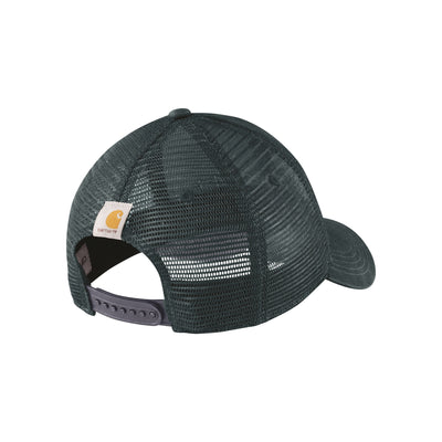 Carhartt pet met mesh achterpaneel en verstelbare sluiting, achterkant weergave