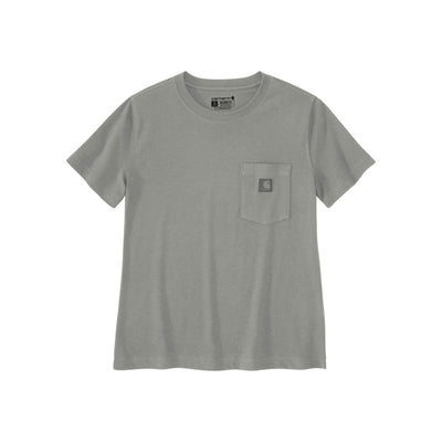 Grijs T-shirt met borstzakje en logodetail - comfortabel katoenen shirt voor heren