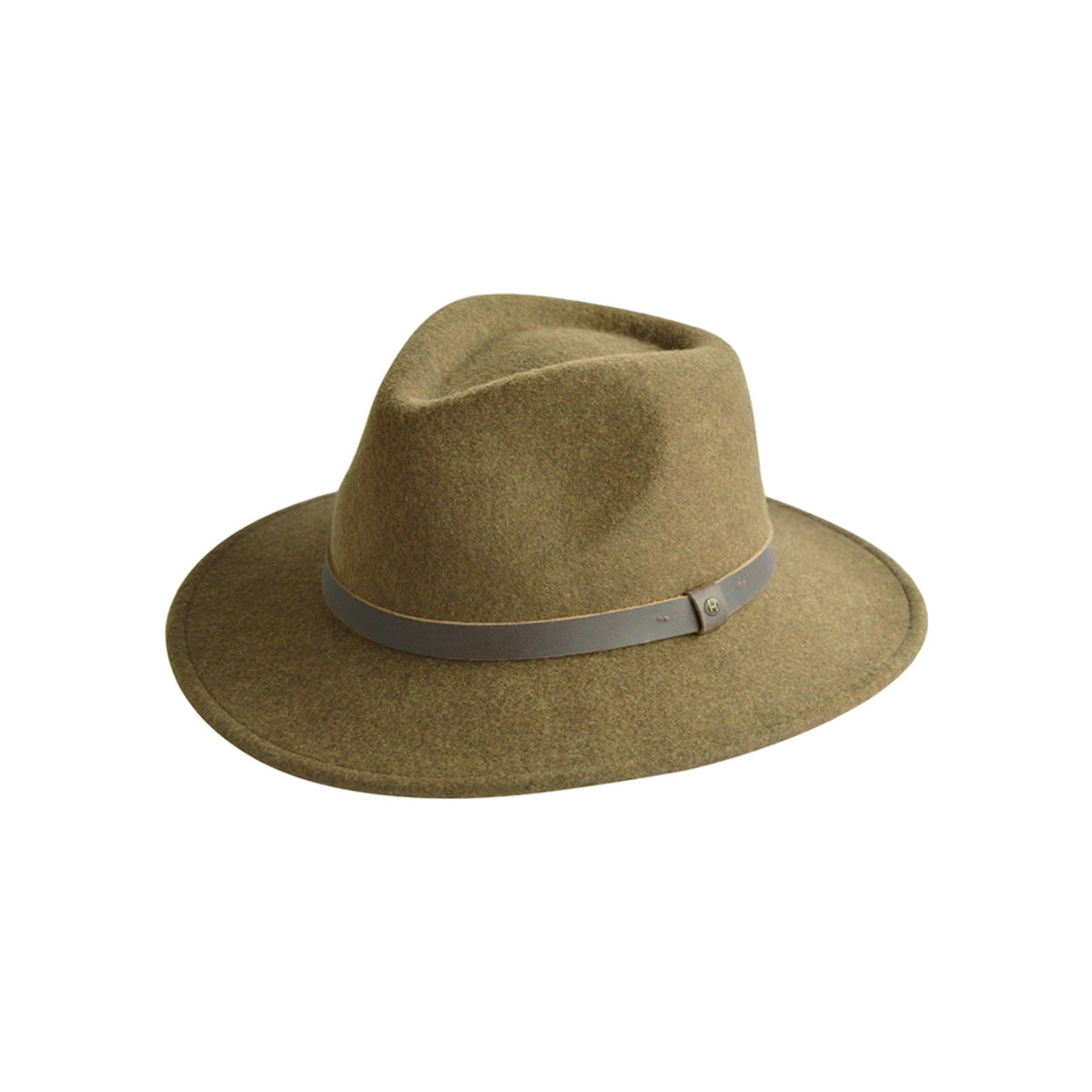House of Ord - Wilde Fedora — Mixed Olive